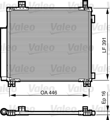 Condenser, air conditioning