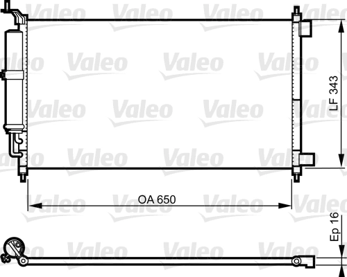 Condenser, air conditioning