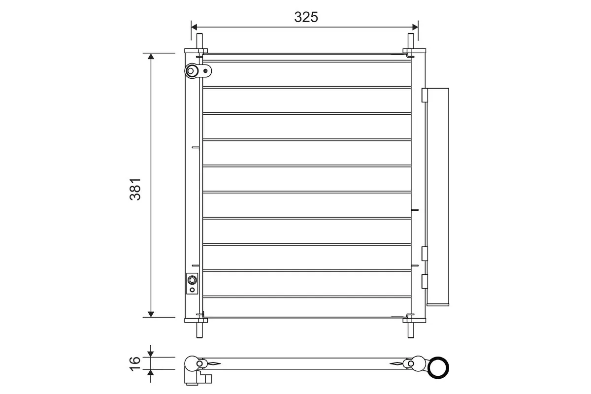 Condenser, air conditioning