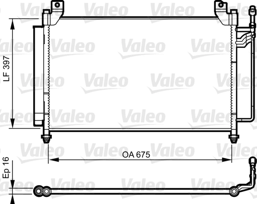 Condenser, air conditioning