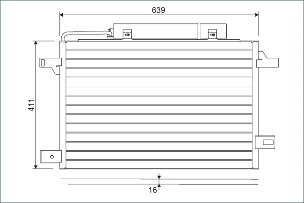 Condenser, air conditioning