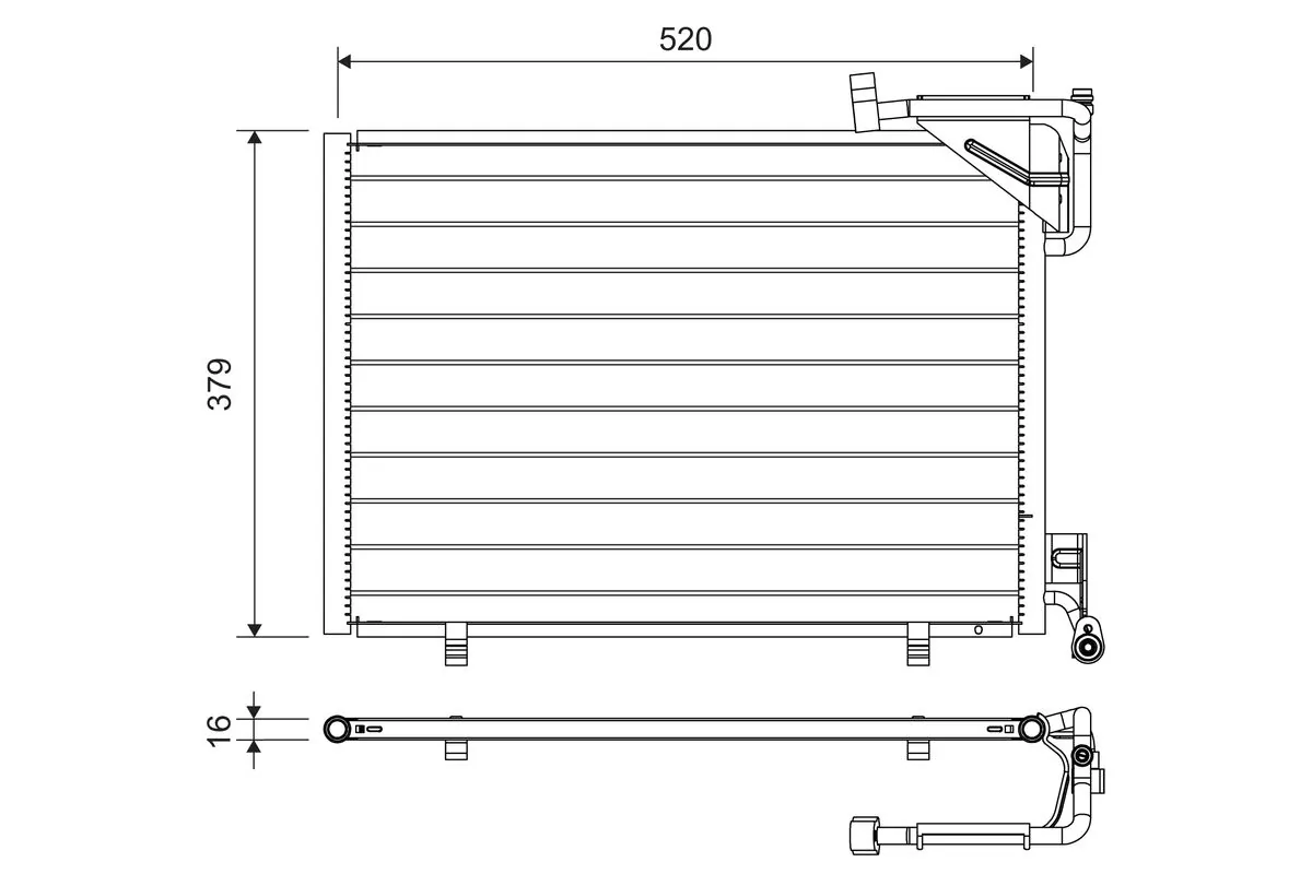 Condenser, air conditioning