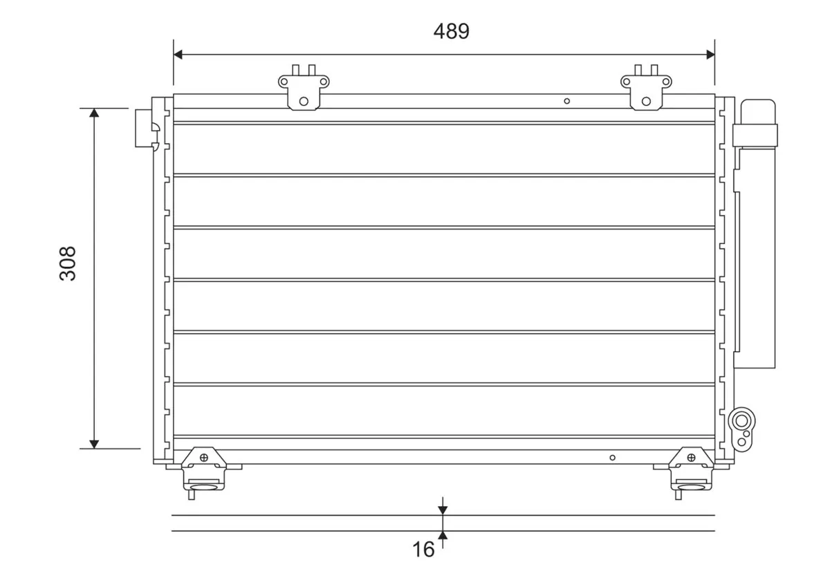 Condenser, air conditioning