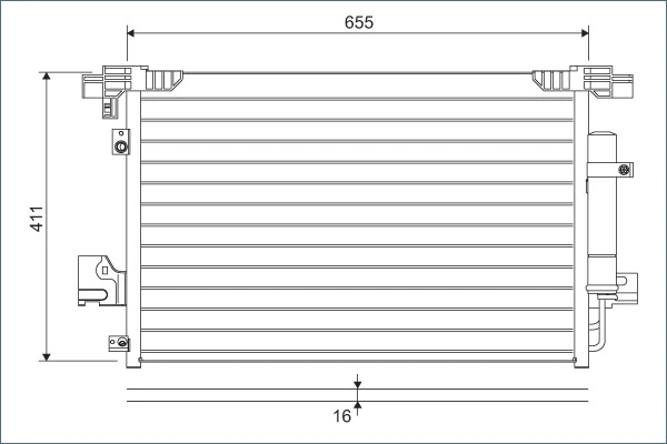 Condenser, air conditioning