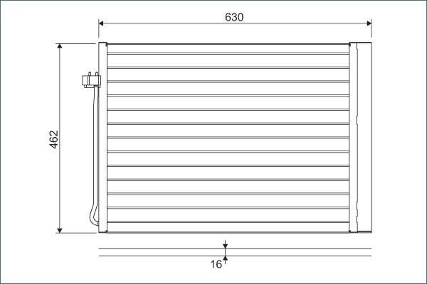 Condenser, air conditioning