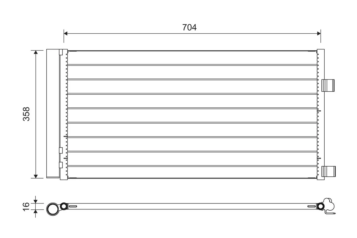 Condenser, air conditioning