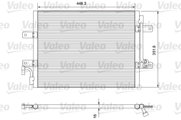 Condenser, air conditioning