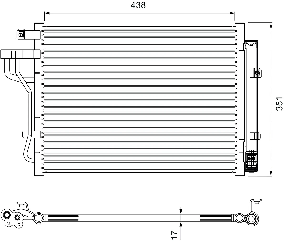 Condenser, air conditioning