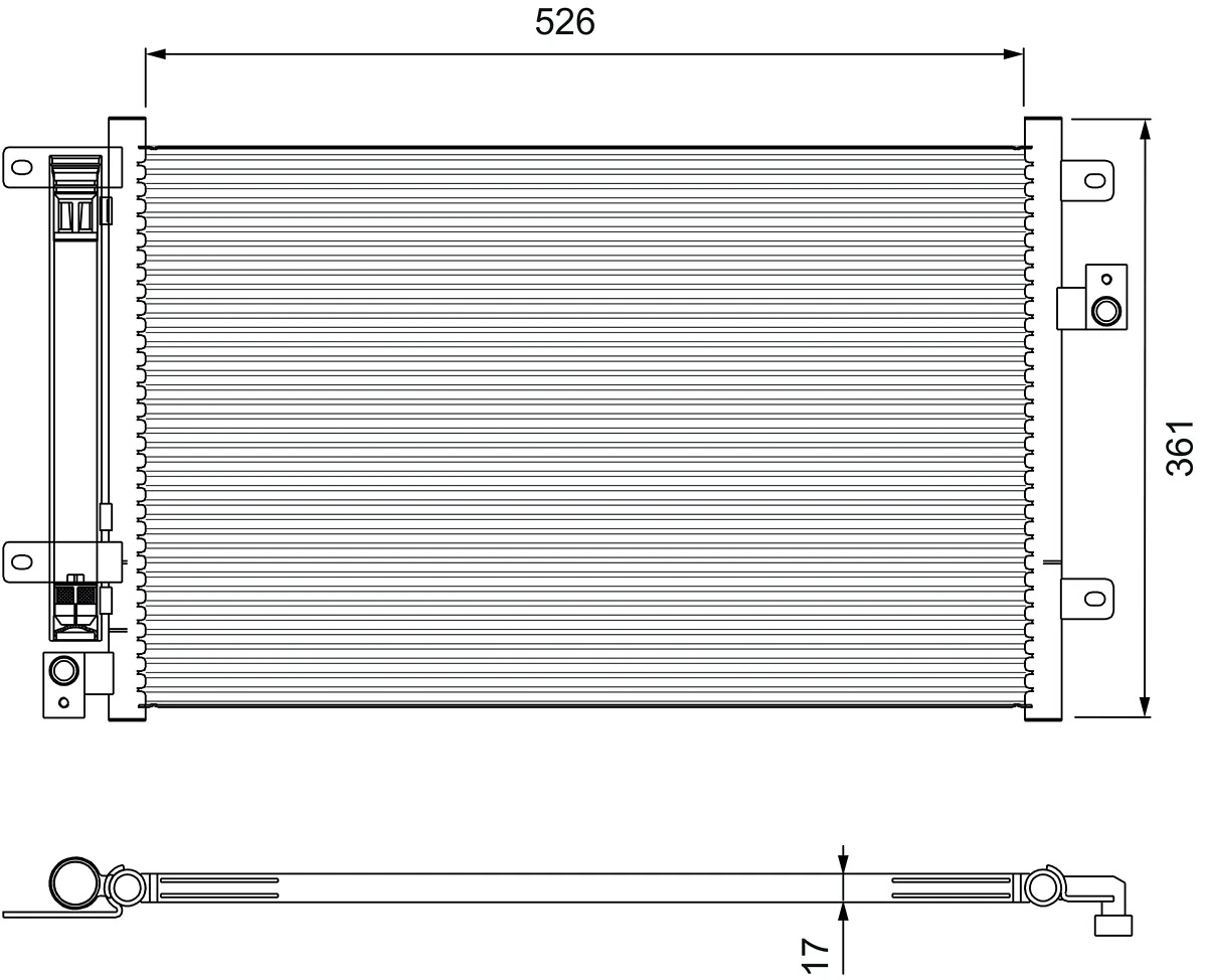 Condenser, air conditioning