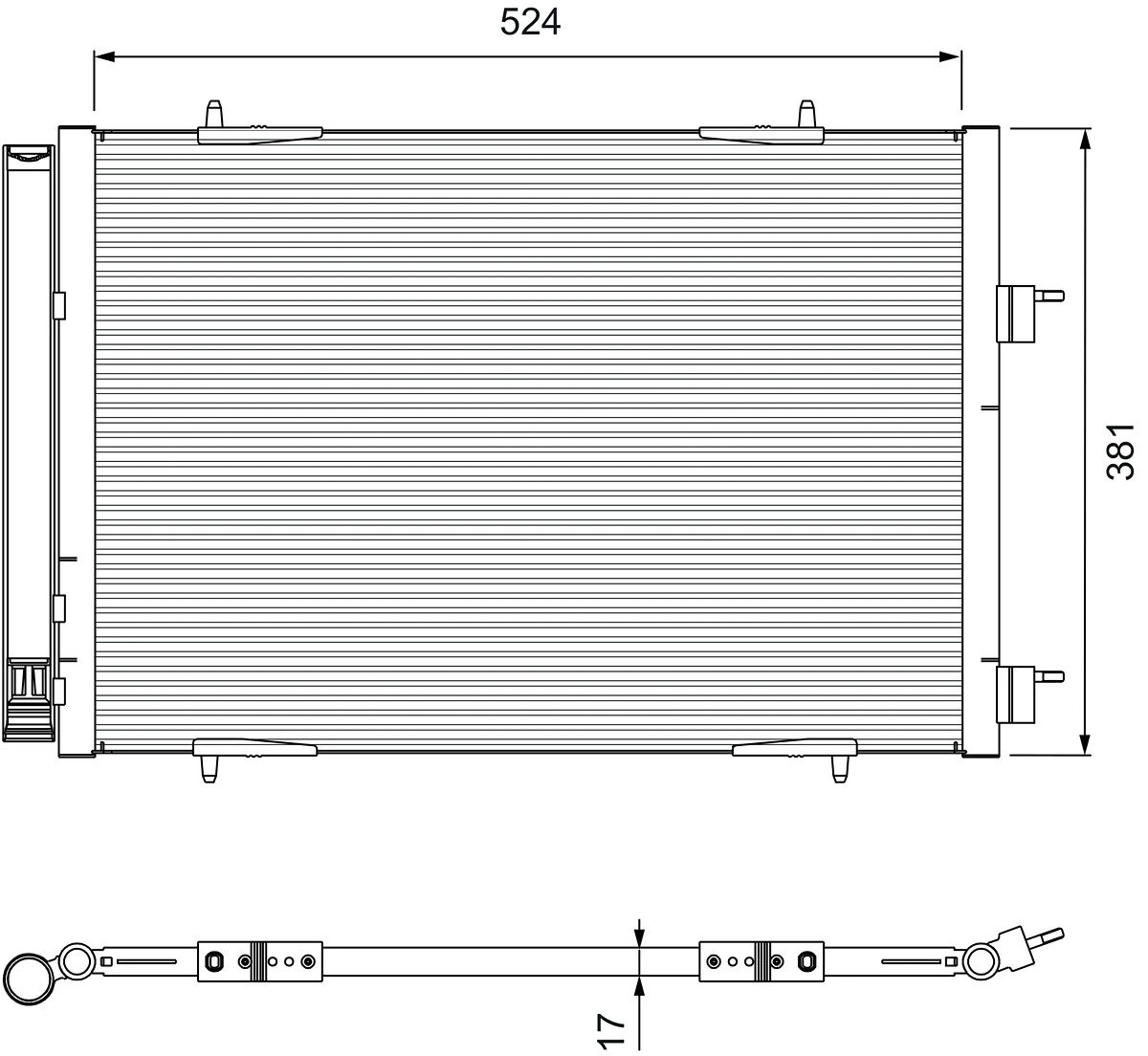 Condenser, air conditioning