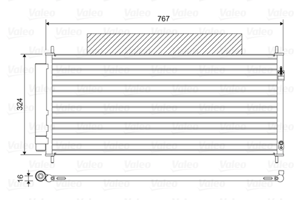 Condenser, air conditioning