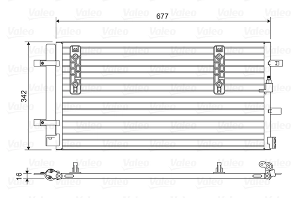 Condenser, air conditioning