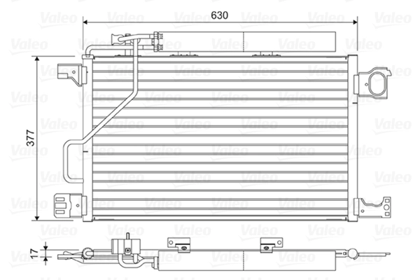 Condenser, air conditioning