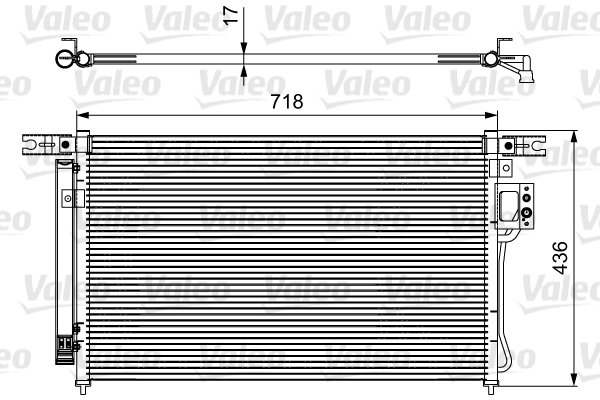 Condenser, air conditioning
