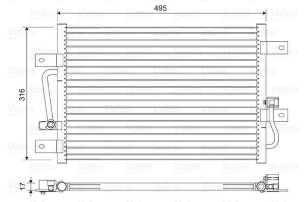 Condenser, air conditioning