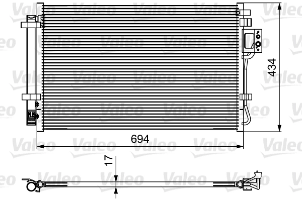 Condenser, air conditioning