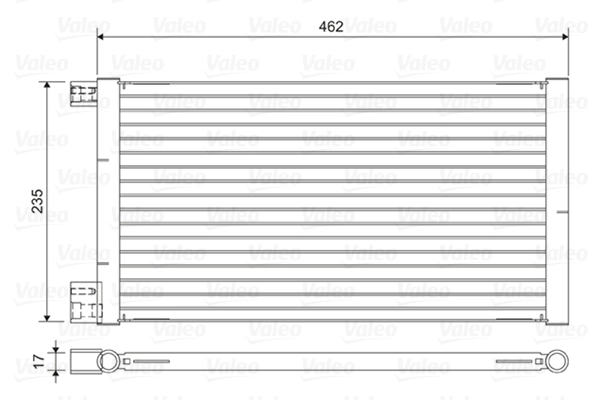 Condenser, air conditioning