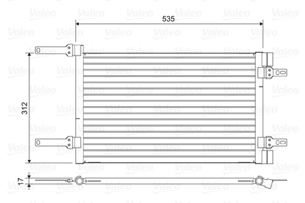 Condenser, air conditioning
