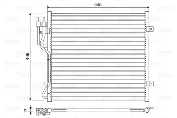 Condenser, air conditioning
