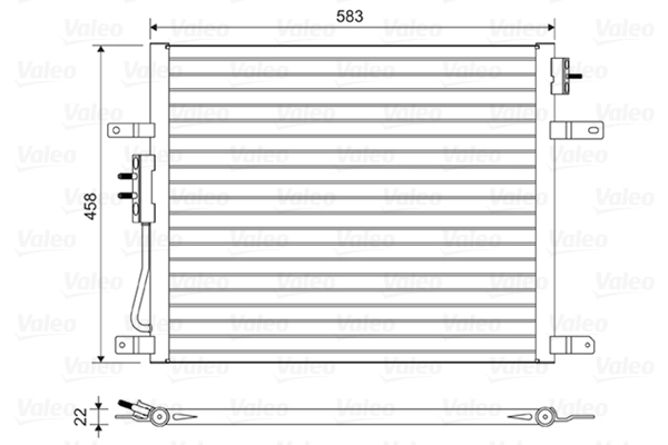 Condenser, air conditioning