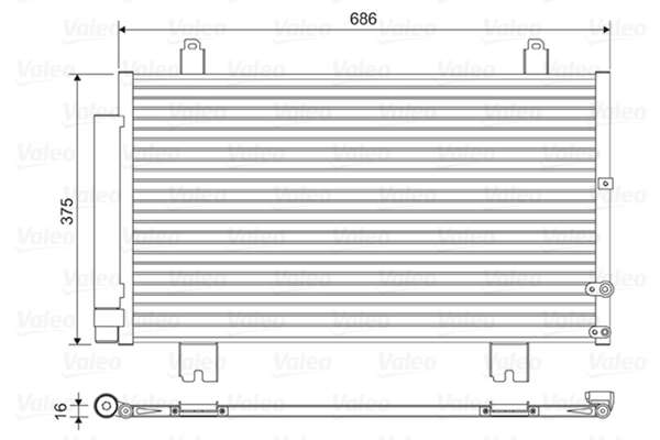 Condenser, air conditioning