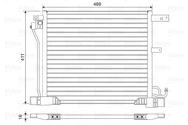 Condenser, air conditioning