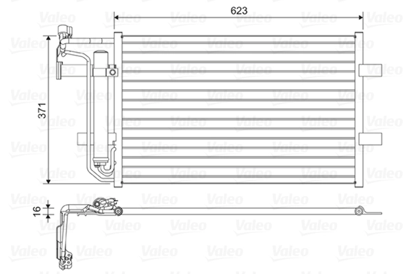 Condenser, air conditioning