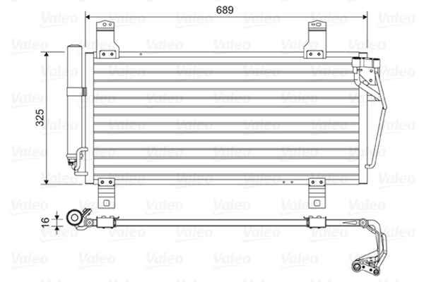 Condenser, air conditioning