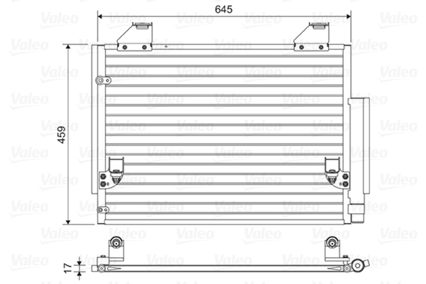 Condenser, air conditioning