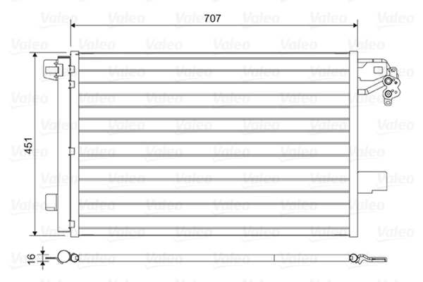 Condenser, air conditioning