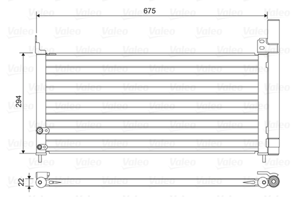 Condenser, air conditioning
