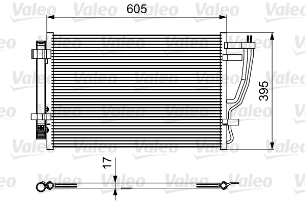 Condenser, air conditioning