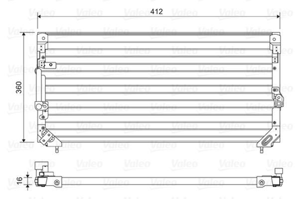 Condenser, air conditioning