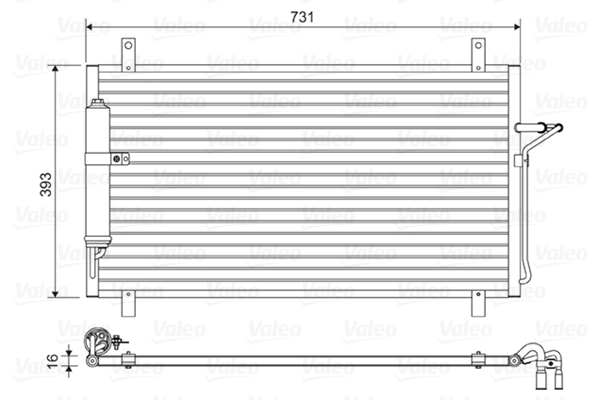Condenser, air conditioning