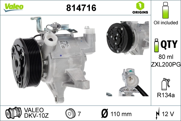 Compressor, air conditioning