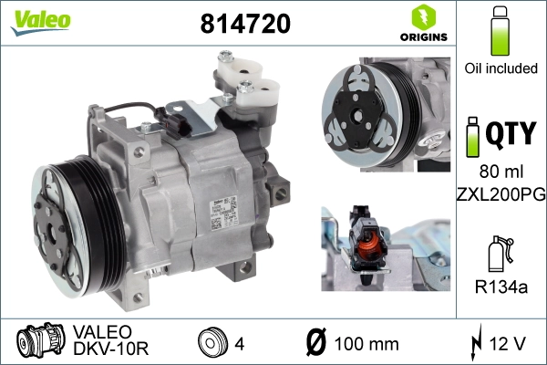 Compressor, air conditioning