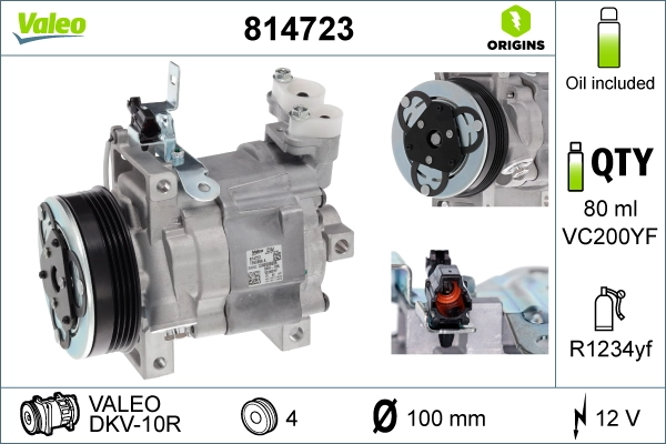 Compressor, air conditioning