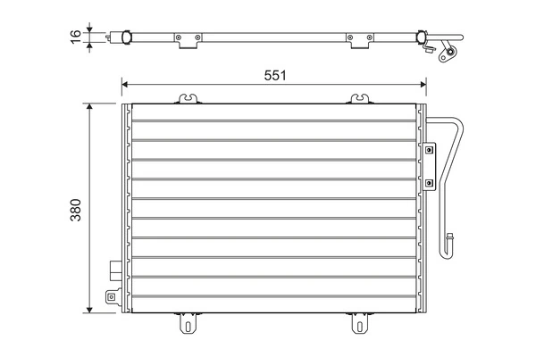 Condenser, air conditioning