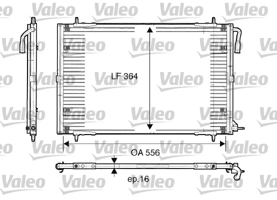 Condenser, air conditioning