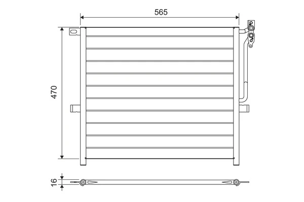 Condenser, air conditioning