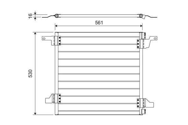 Condenser, air conditioning
