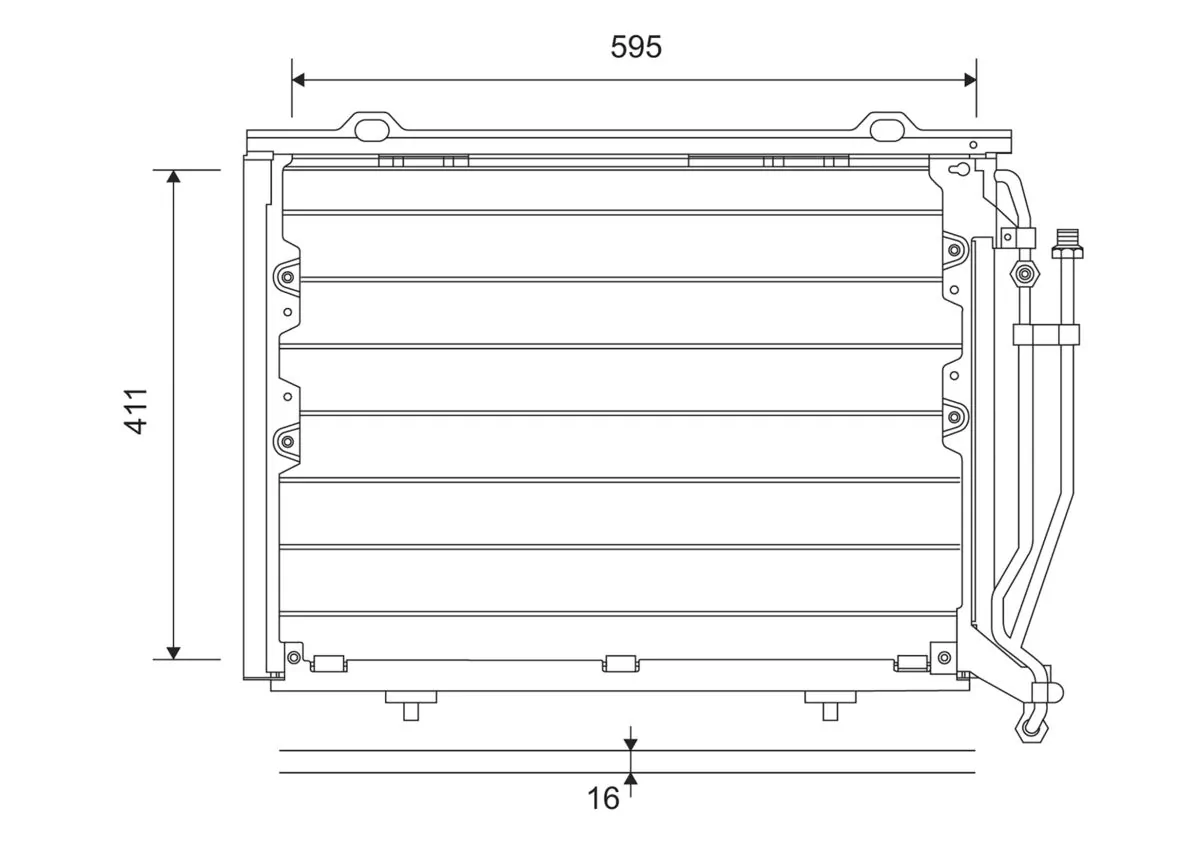 Condenser, air conditioning