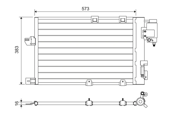 Condenser, air conditioning