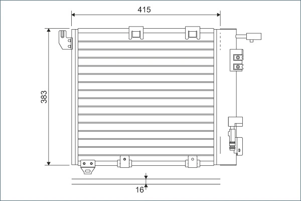 Condenser, air conditioning