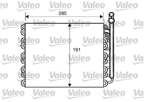 Evaporator, air conditioning