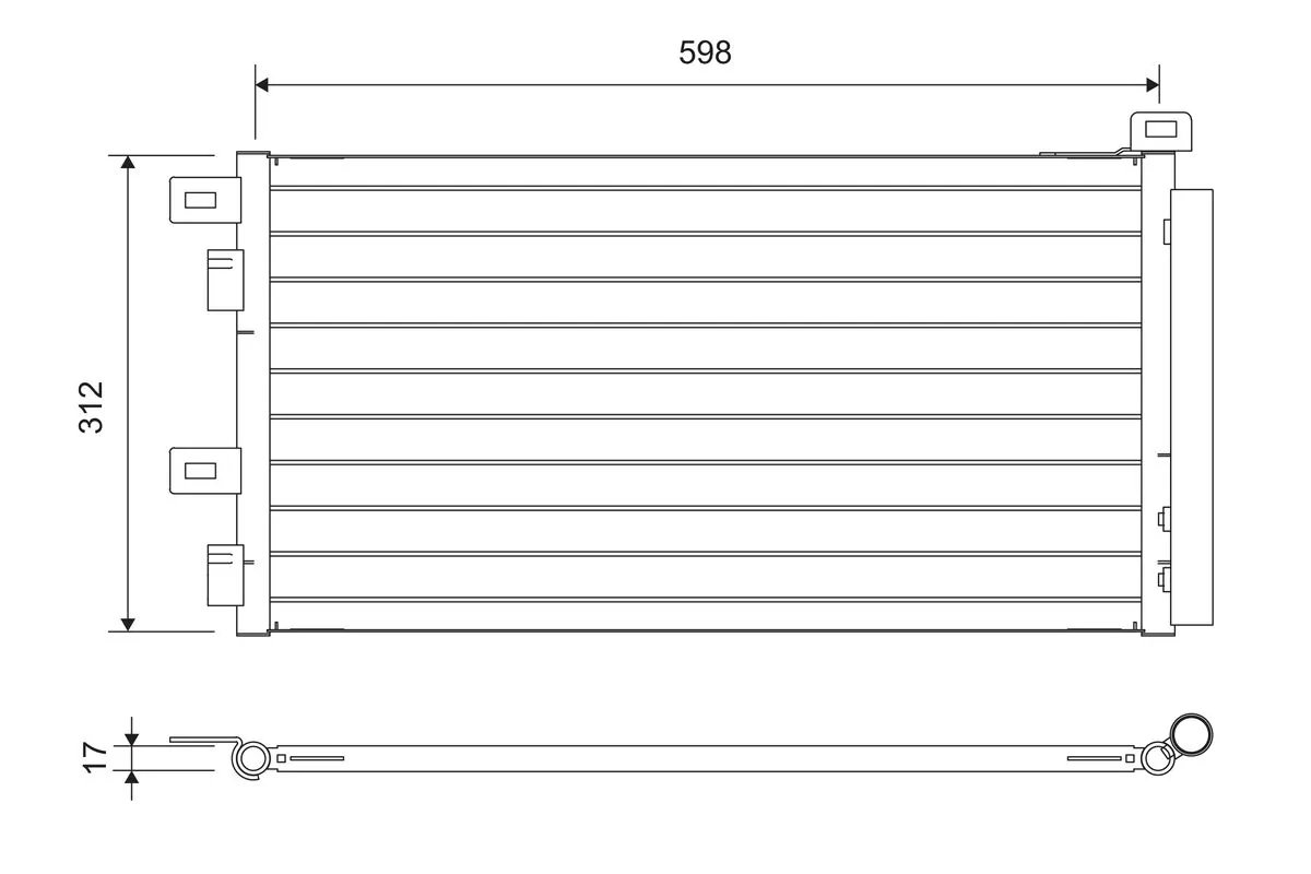 Condenser, air conditioning