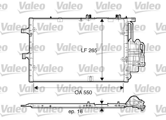 Condenser, air conditioning