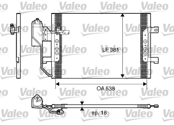 Condenser, air conditioning