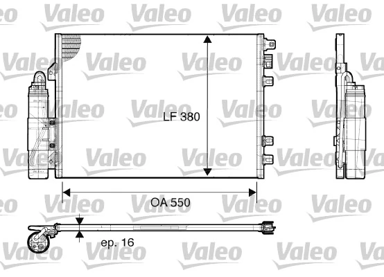 Condenser, air conditioning