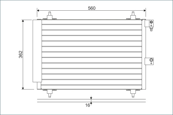 Condenser, air conditioning
